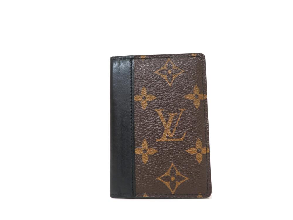 LOUIS VUITTON Organizer de Poche Monogram Macassar Brown Wallet Accessories